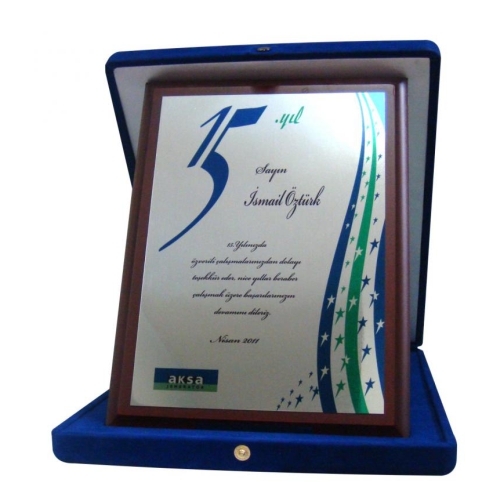 AHŞAP PLAKET ESP 003