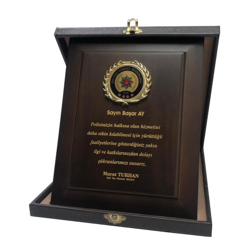 AHŞAP PLAKET ESP 011