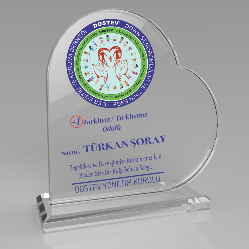 KRİSTAL PLAKET ESK 035