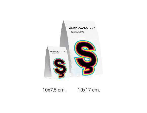 Masa Kartı / Tent Card