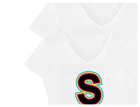 Unisex Tişört - V Yaka