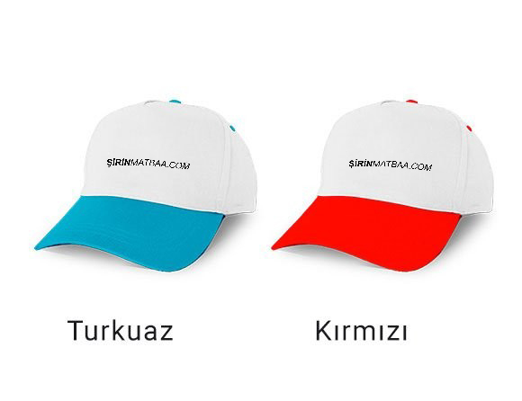Şapka Baskı - Siper Renkli