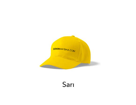 Şapka Baskı - Gabardin